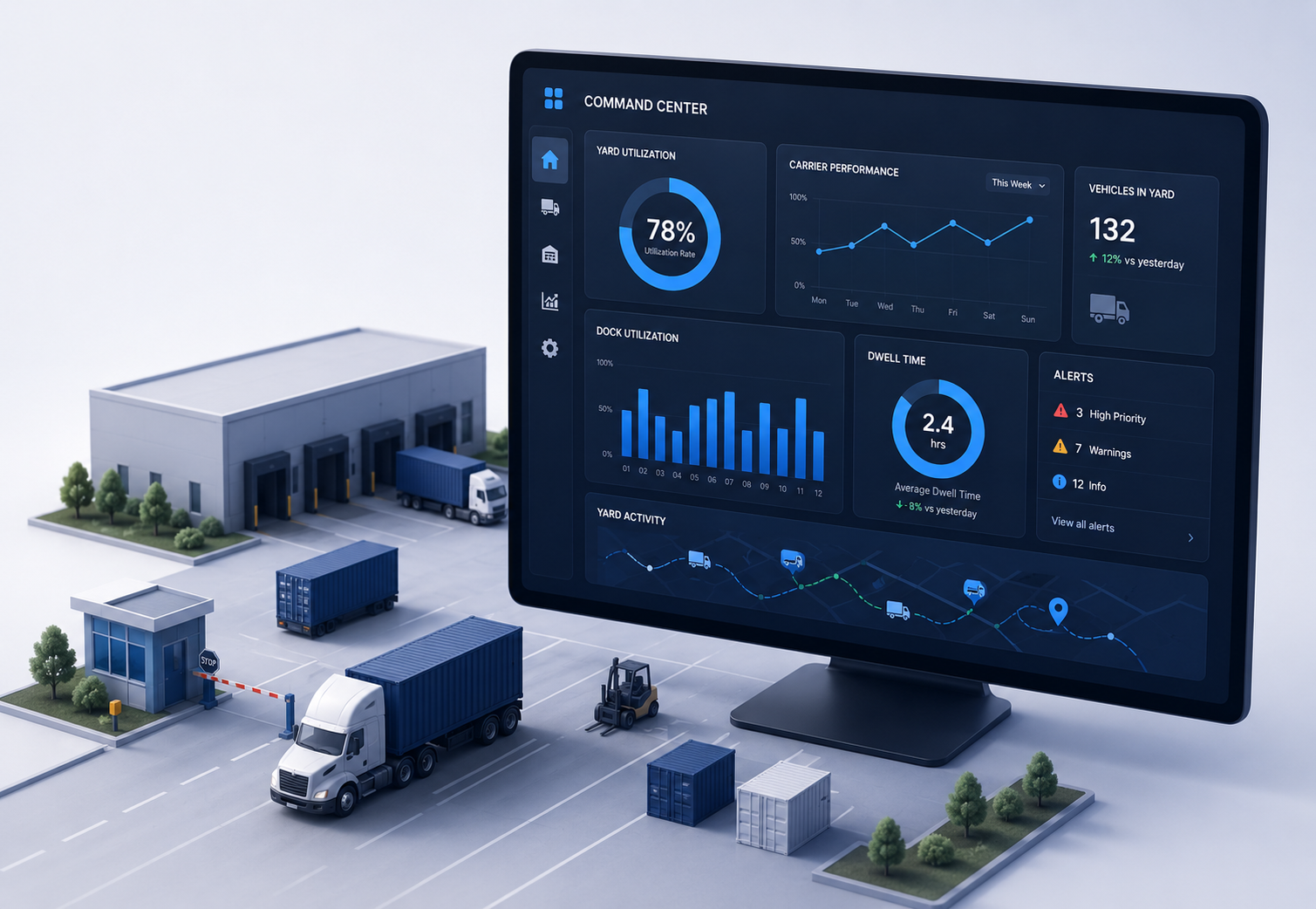 Command Center - Analytics Dashboard